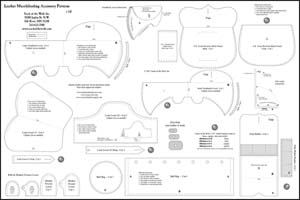  Muzzleloading Leather Accessory Pattern